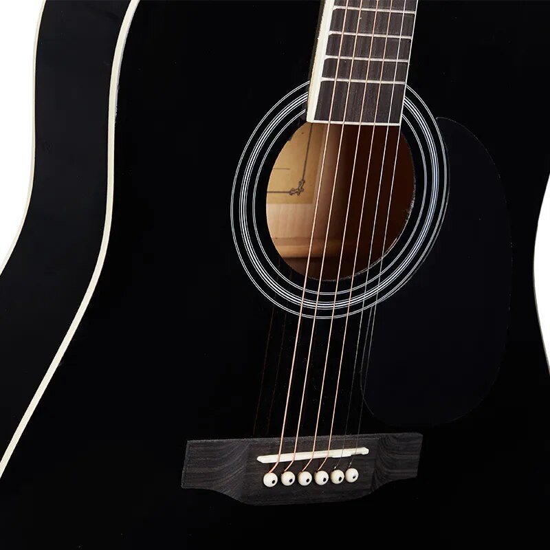 41 inch all-wood Acoustic Guitar Starter kit - Ampere Galaxy