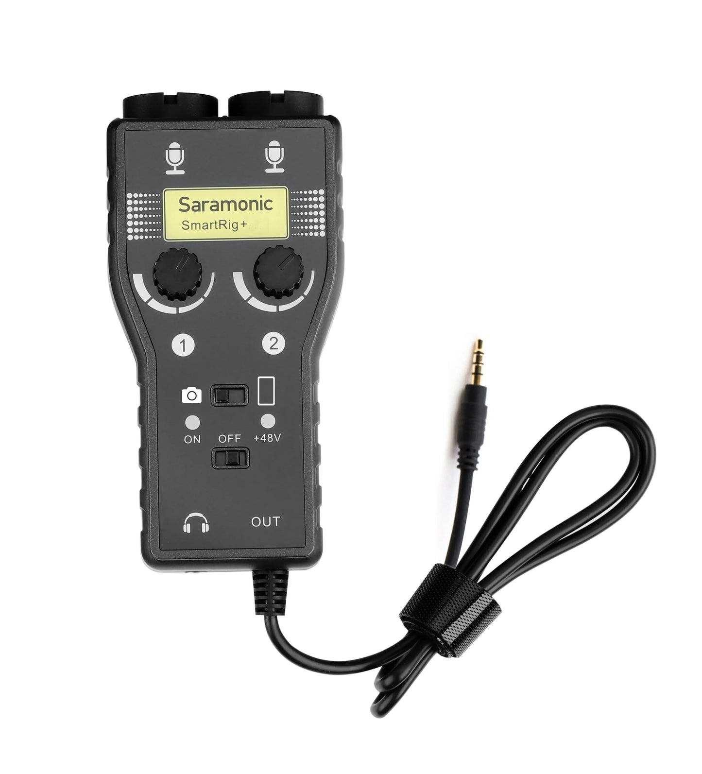 Saramonic SmartRig Professional Audio interface for Guitar XLR Microphone DSLR - Ampere Galaxy