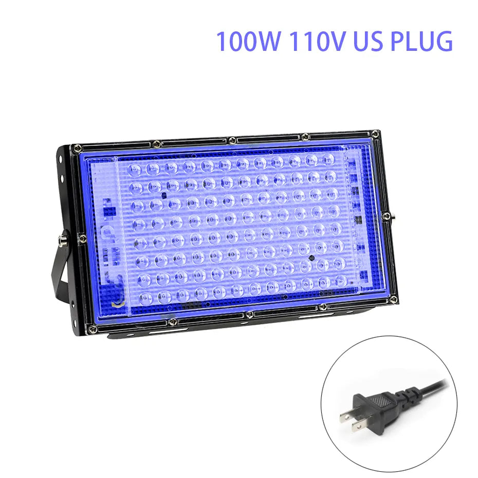 ALIEN 50W-100W LED UV Stage Blacklight/Ultraviolet flood light - Ampere Galaxy