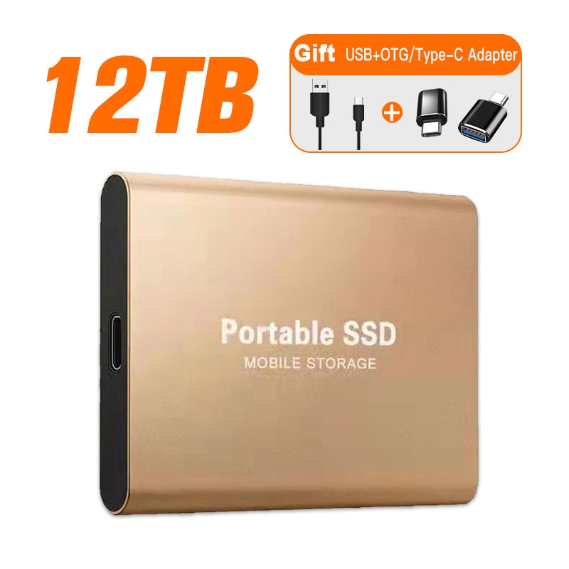 1TB-64TB SSD External Hard Drive Type-C USB 3.1 - Ampere Galaxy