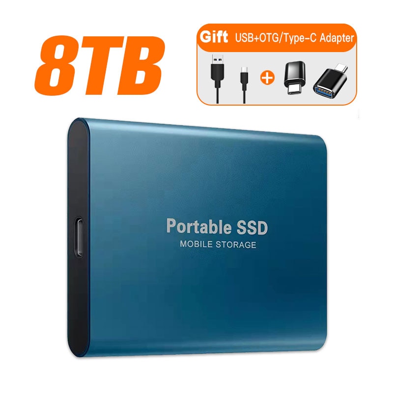 1TB-64TB SSD External Hard Drive Type-C USB 3.1 - Ampere Galaxy