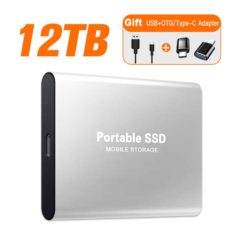 1TB-64TB SSD External Hard Drive Type-C USB 3.1 - Ampere Galaxy