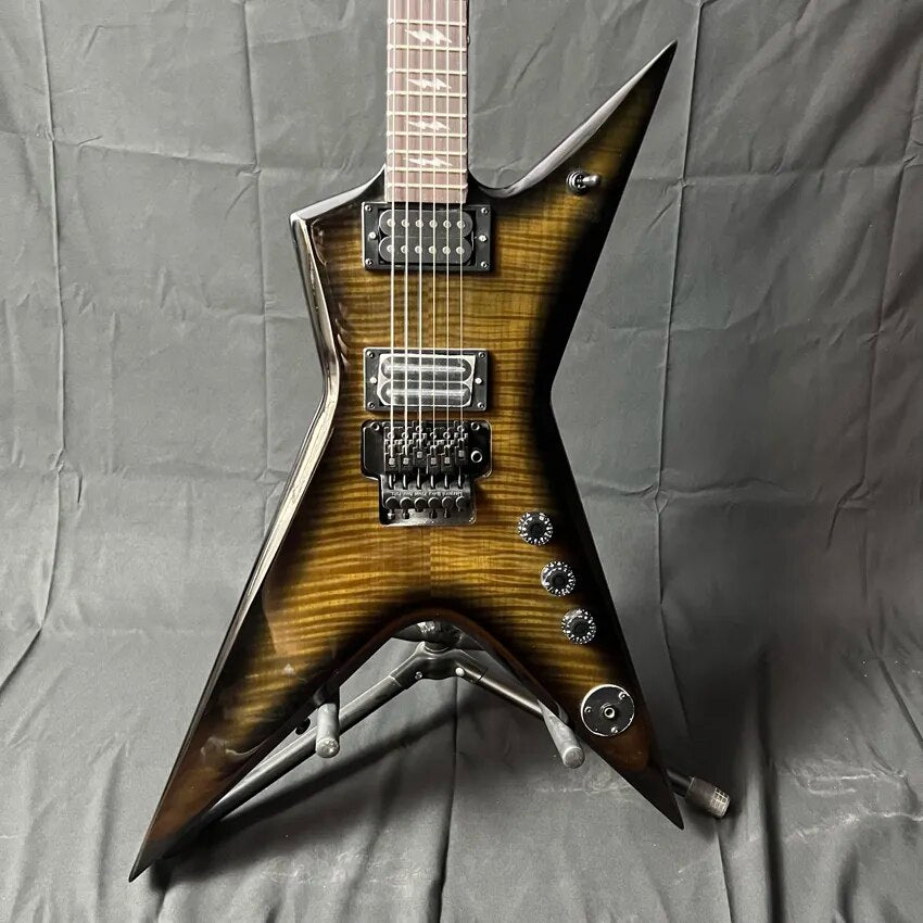 Dean Dimebag Electric Guitar Flame Maple Top Hot Sale Free Shipping - Ampere Galaxy