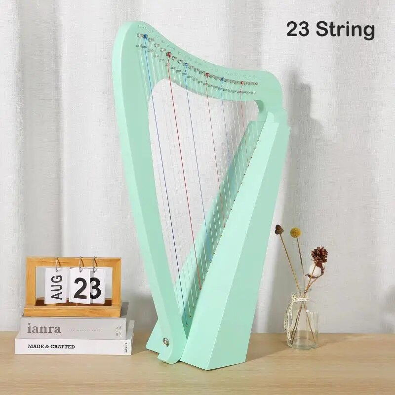 High Quality Harp 19 23 26 String Half Key Lyre Harp - Ampere Galaxy