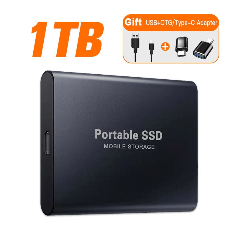 1TB-64TB SSD External Hard Drive Type-C USB 3.1 - Ampere Galaxy