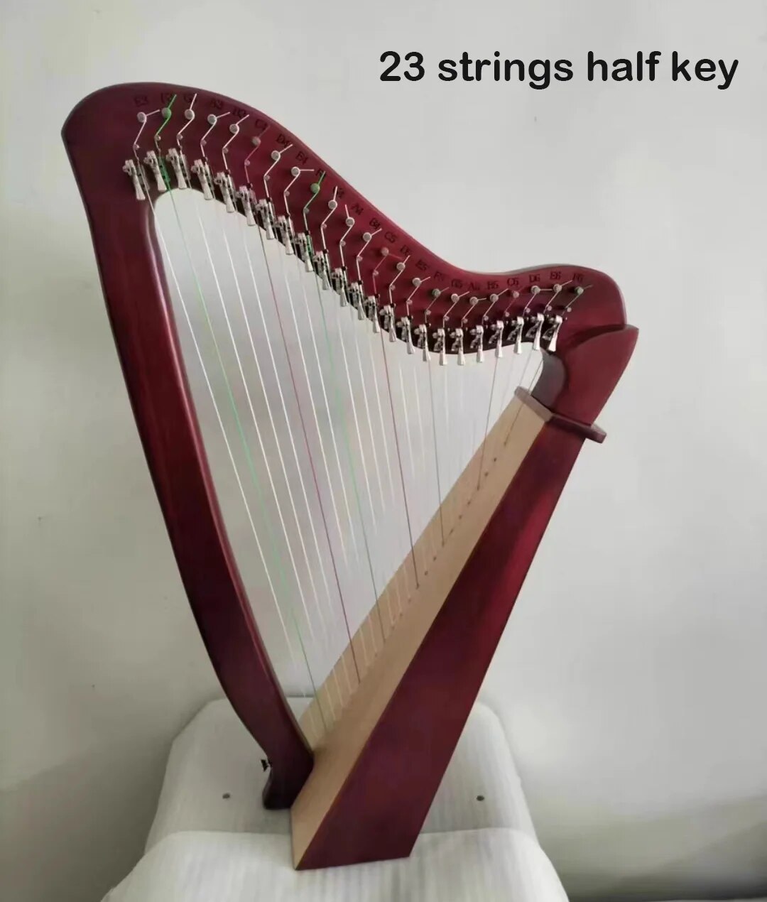 High Quality Harp 19 23 26 String Half Key Lyre Harp - Ampere Galaxy