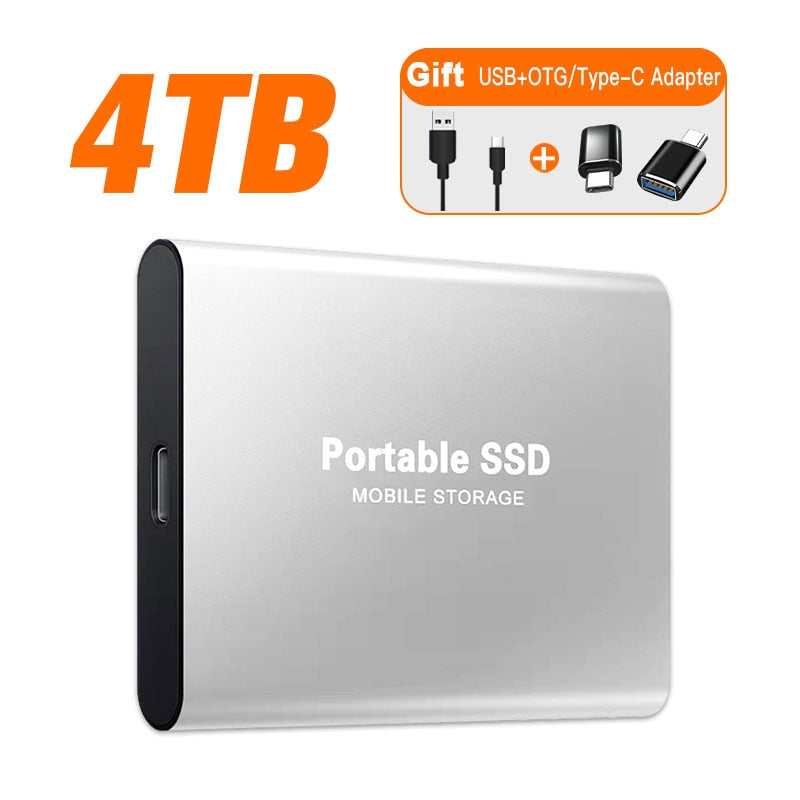 1TB-64TB SSD External Hard Drive Type-C USB 3.1 - Ampere Galaxy