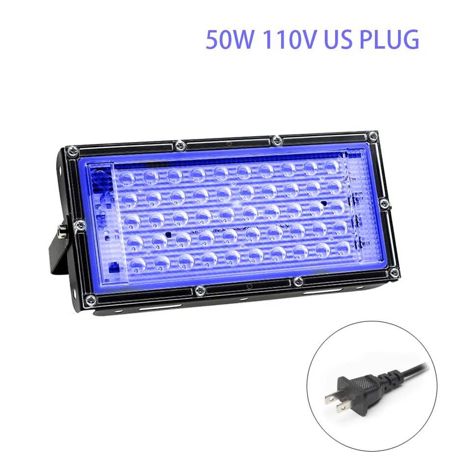 ALIEN 50W-100W LED UV Stage Blacklight/Ultraviolet flood light - Ampere Galaxy