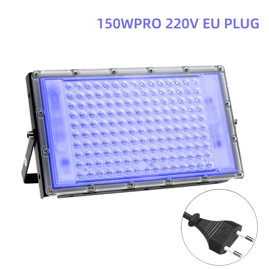 ALIEN 50W-100W LED UV Stage Blacklight/Ultraviolet flood light - Ampere Galaxy