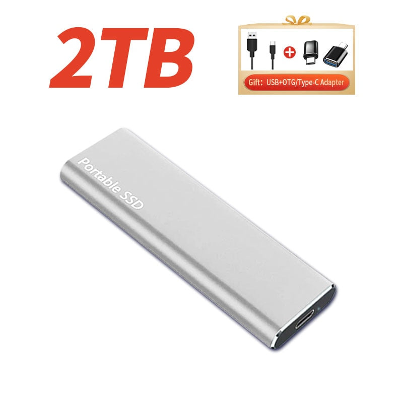 2TB-64TB External Solid-State Drive High speed - Ampere Galaxy