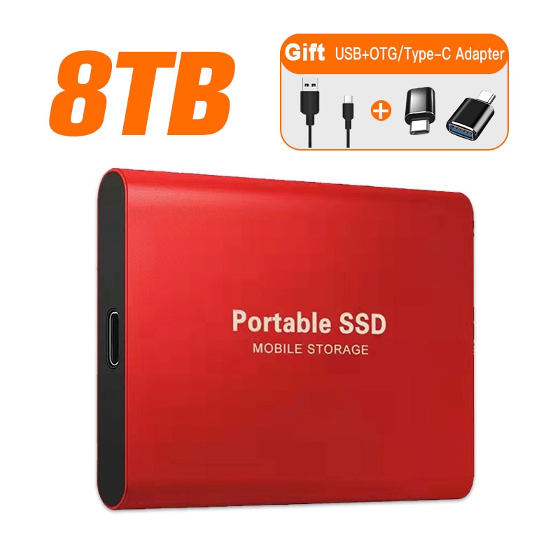 1TB-64TB SSD External Hard Drive Type-C USB 3.1 - Ampere Galaxy