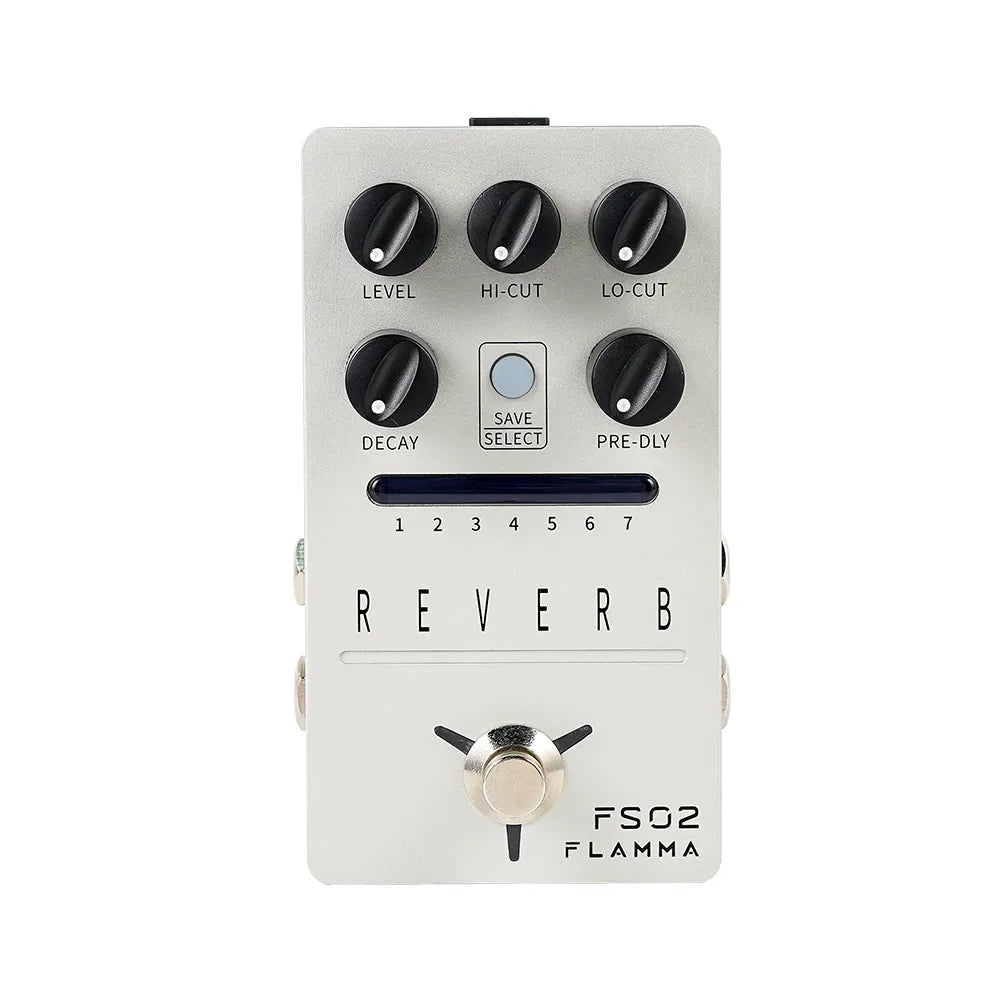 FLAMMA FS02 Reverb Pedal Reverb Stereo Electric Guitar Effects Pedal - Ampere Galaxy