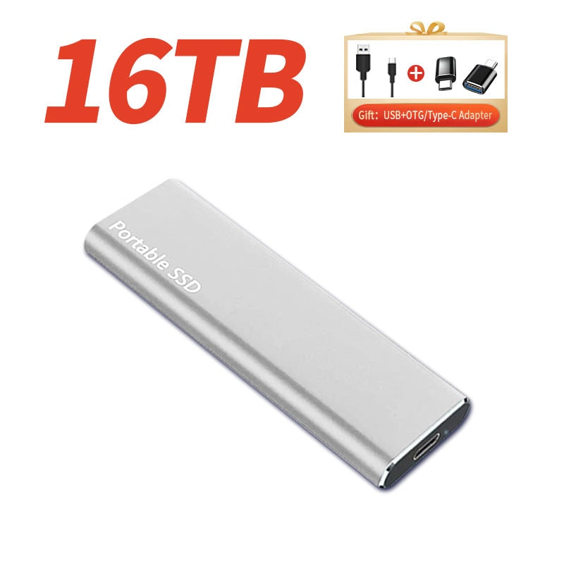 2TB-64TB External Solid-State Drive High speed - Ampere Galaxy