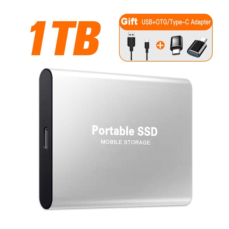 1TB-64TB SSD External Hard Drive Type-C USB 3.1 - Ampere Galaxy