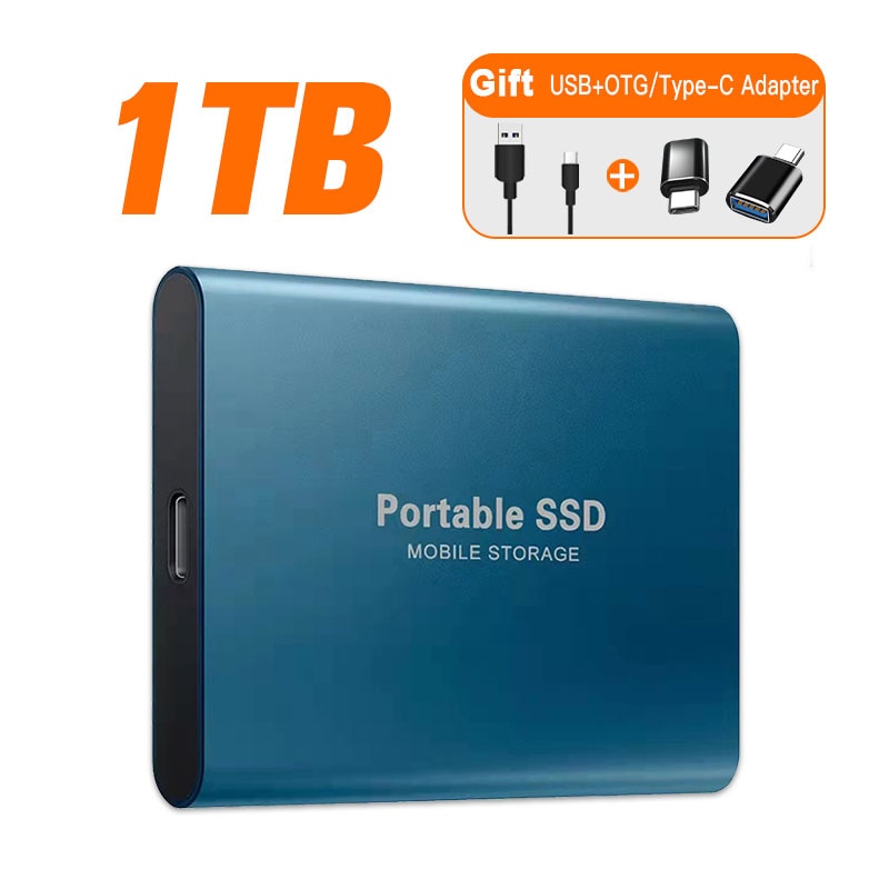 1TB-64TB SSD External Hard Drive Type-C USB 3.1 - Ampere Galaxy