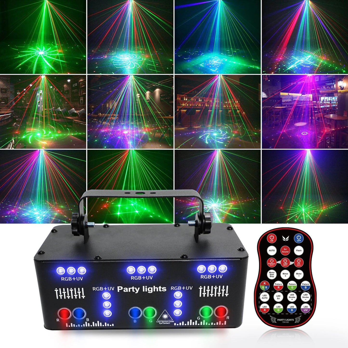 HCWE LED 21 Eyes light show - Ampere Galaxy