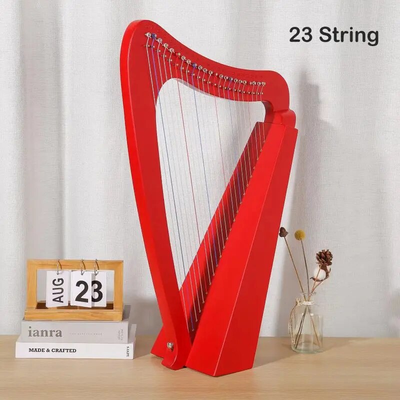 High Quality Harp 19 23 26 String Half Key Lyre Harp - Ampere Galaxy