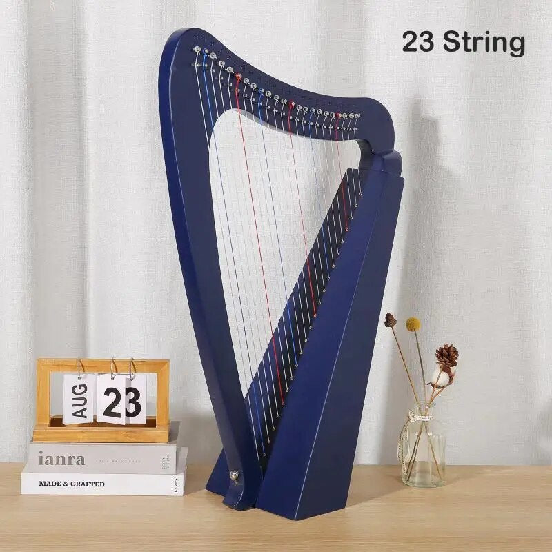 High Quality Harp 19 23 26 String Half Key Lyre Harp - Ampere Galaxy