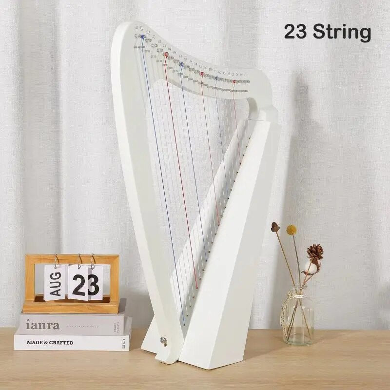 High Quality Harp 19 23 26 String Half Key Lyre Harp - Ampere Galaxy