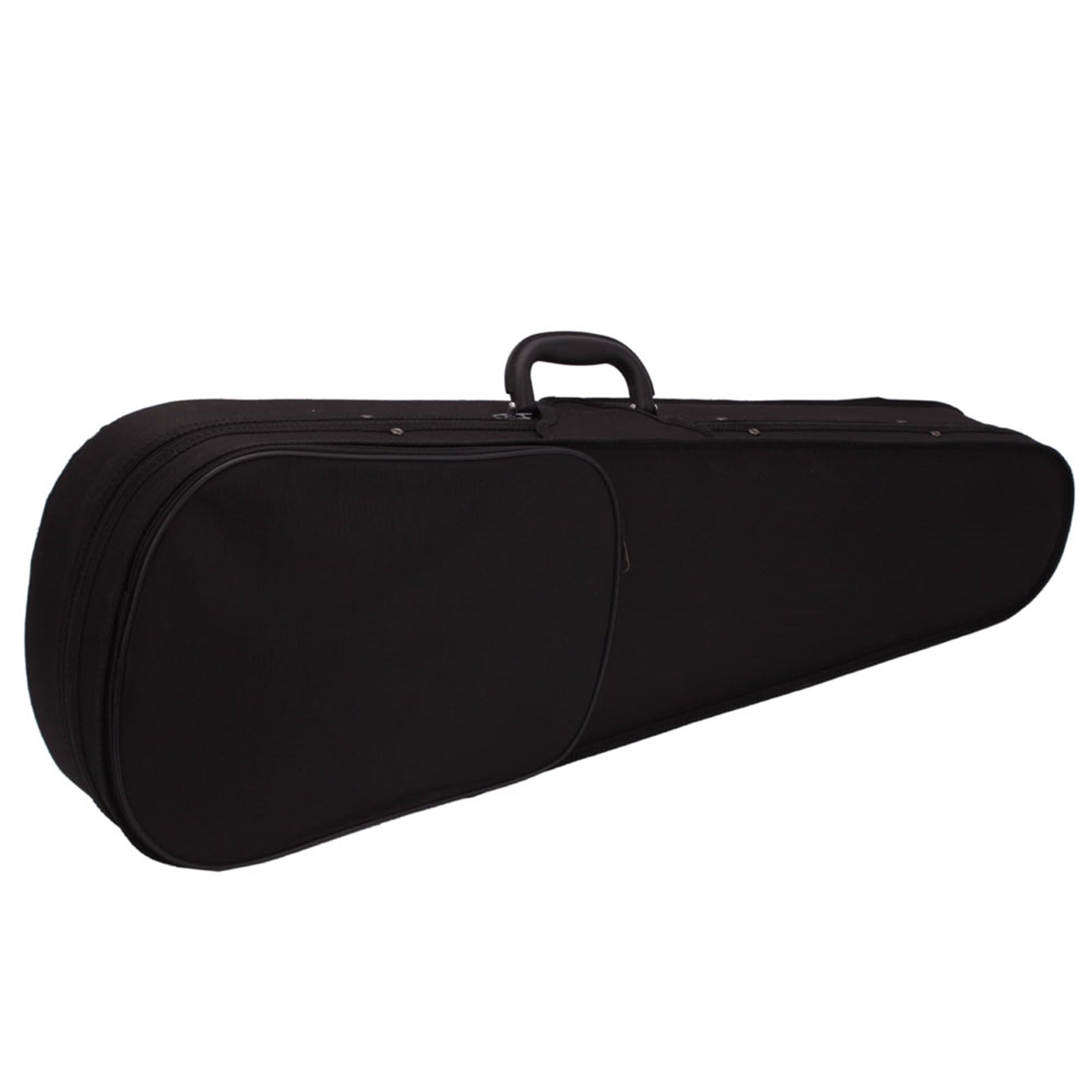 New 4/4 Acoustic Violin Case Bow Rosin Black - Ampere Galaxy