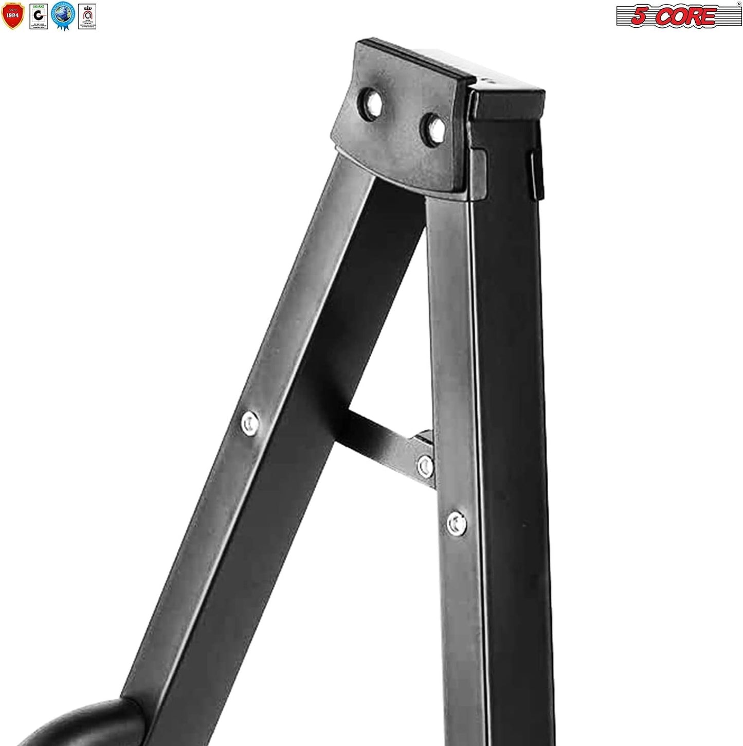 5Core Guitar Stand Folding Universal A Frame for All Guitars Acoustic or Electric - Ampere Galaxy