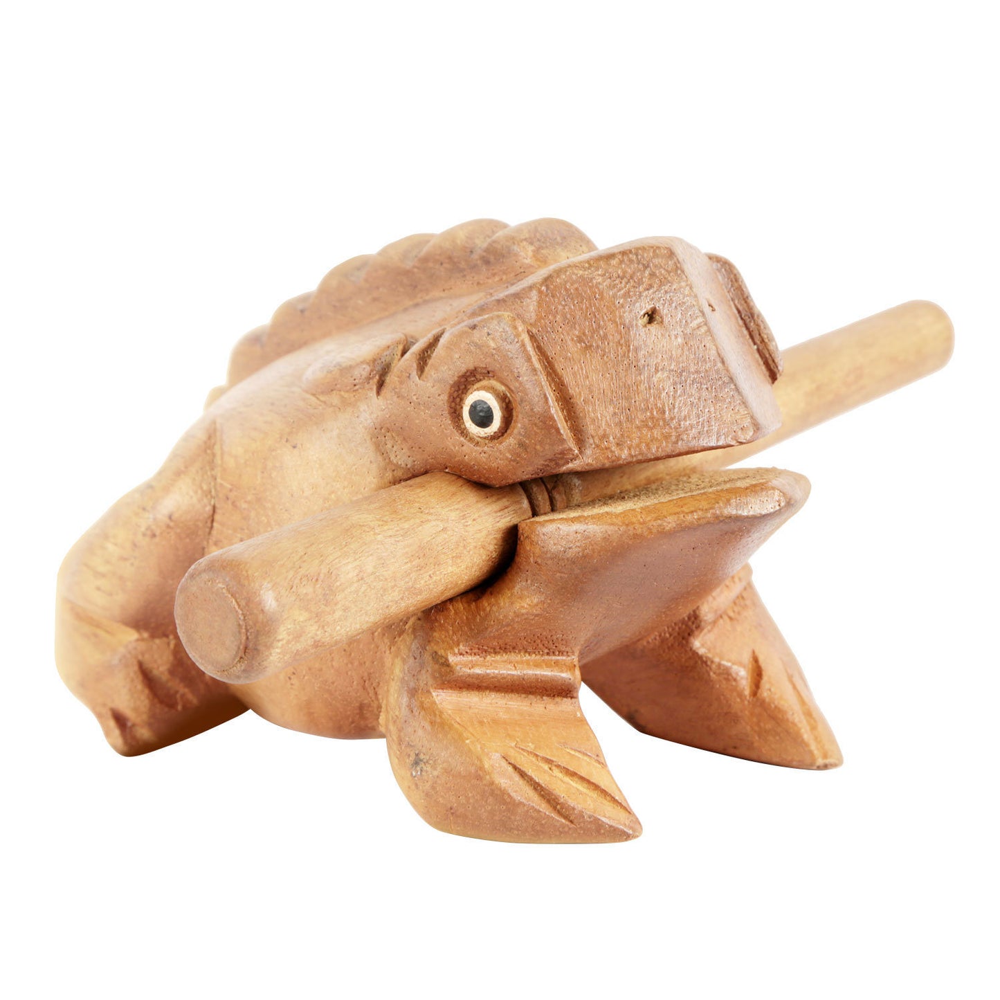 Fun Wooden Frog Percussion Instrument - Ampere Galaxy