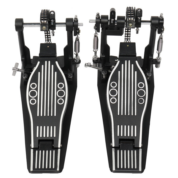 Wool Felt Hammer Double Drum Pedal in Black - Ampere Galaxy