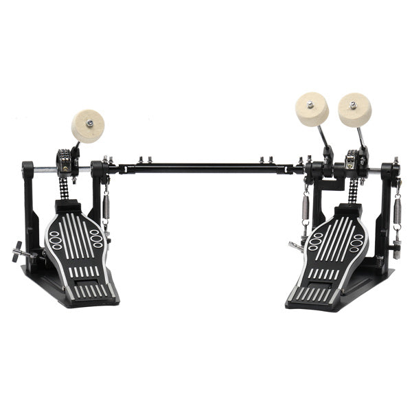 Wool Felt Hammer Double Drum Pedal in Black - Ampere Galaxy